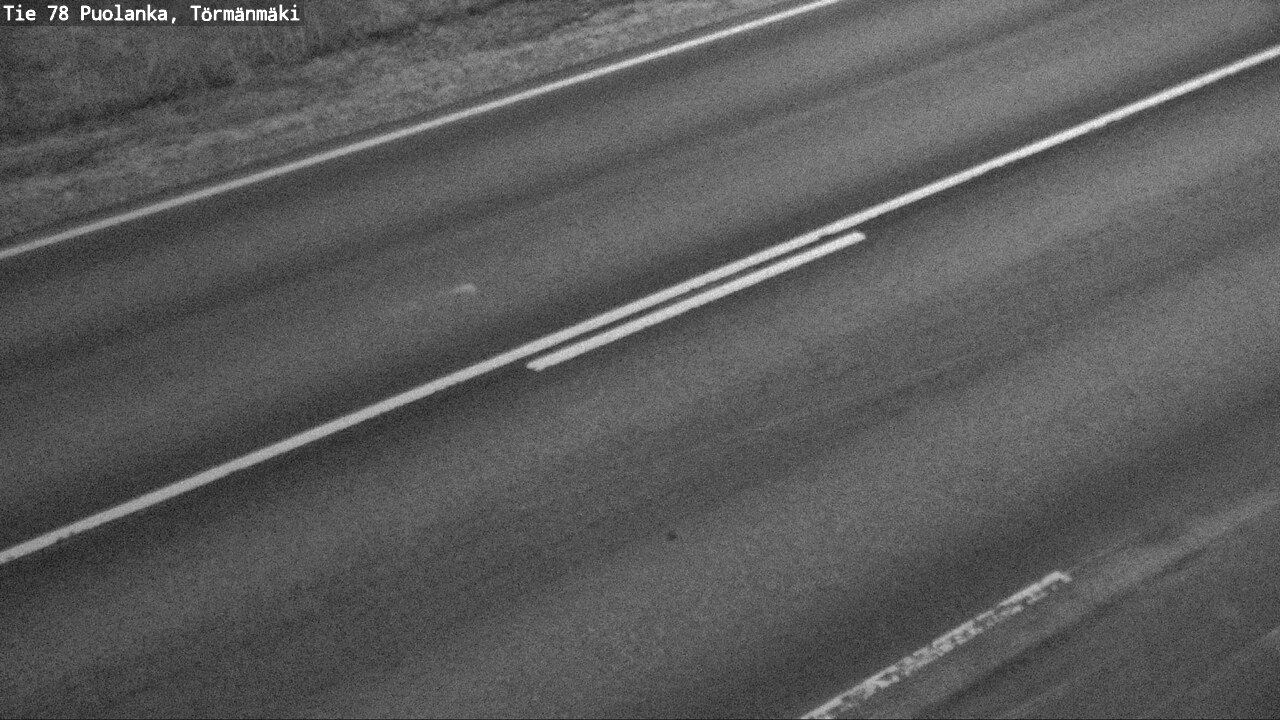 Weather Camera Image Road 78 Puolanka, Törmänmäki, Puolanka, Kainuu