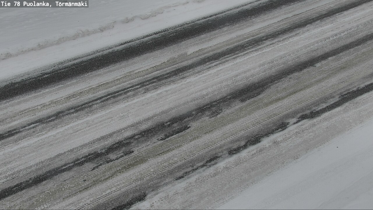 Weather Camera Image Väg 78 Puolango, Törmänmaki, Puolanka, Kainuu