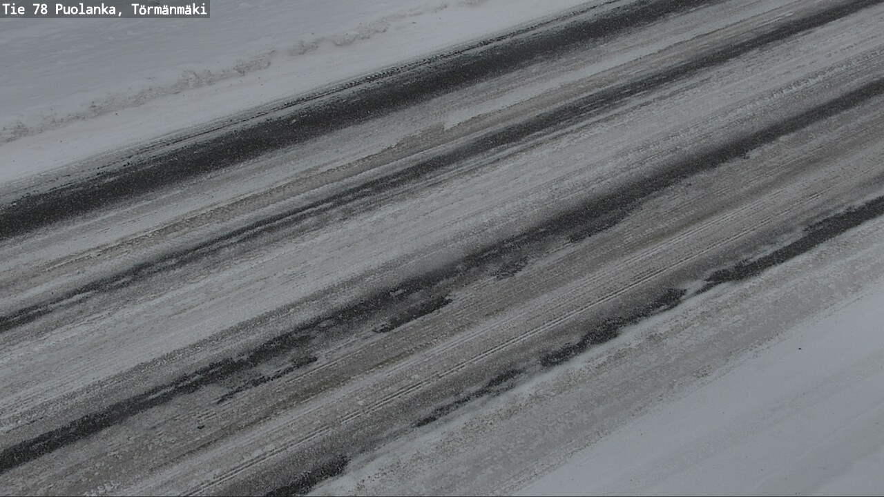 Weather Camera Image Väg 78 Puolango, Törmänmaki, Puolanka, Kainuu