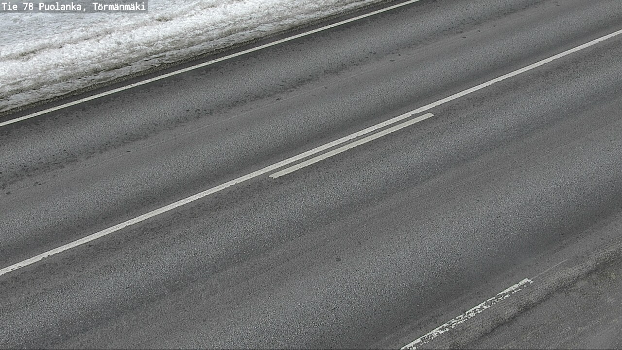 Weather Camera Image Väg 78 Puolango, Törmänmaki, Puolanka, Kainuu