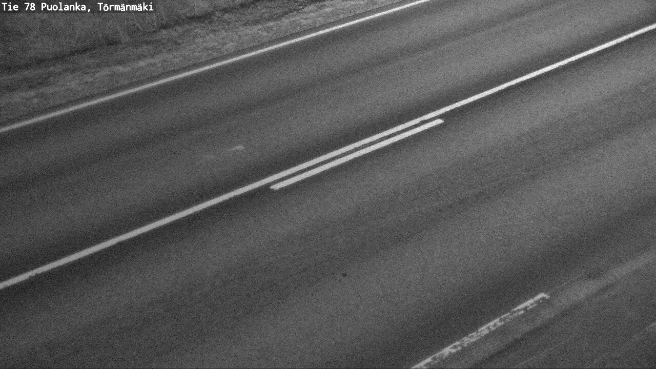 Weather Camera Image Road 78 Puolanka, Törmänmäki, Puolanka, Kainuu