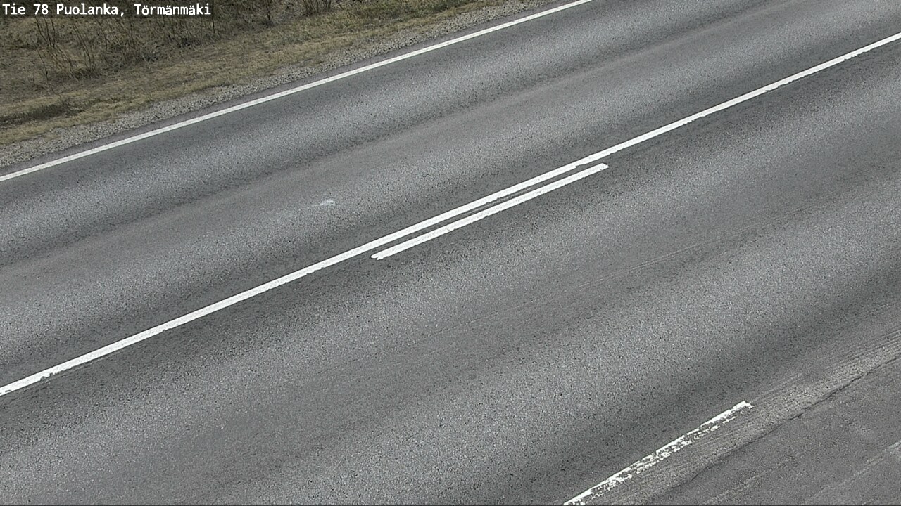 Weather Camera Image Väg 78 Puolango, Törmänmaki, Puolanka, Kainuu