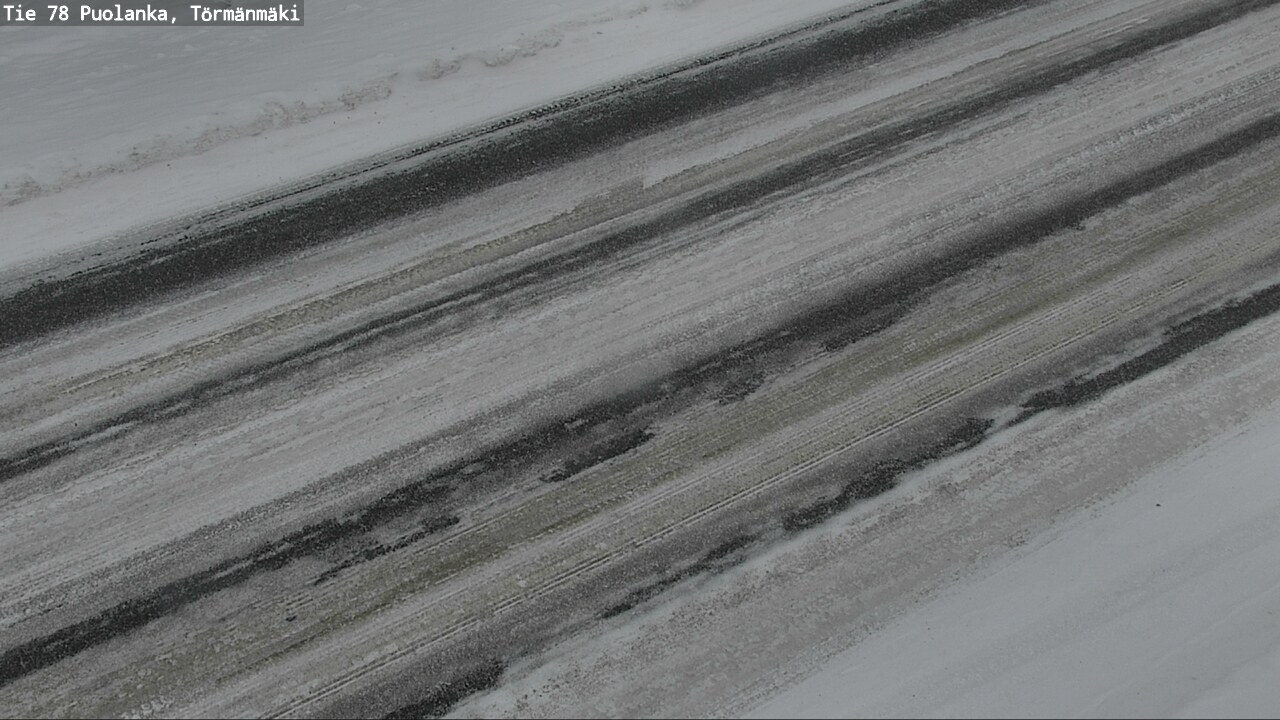 Weather Camera Image Väg 78 Puolango, Törmänmaki, Puolanka, Kainuu