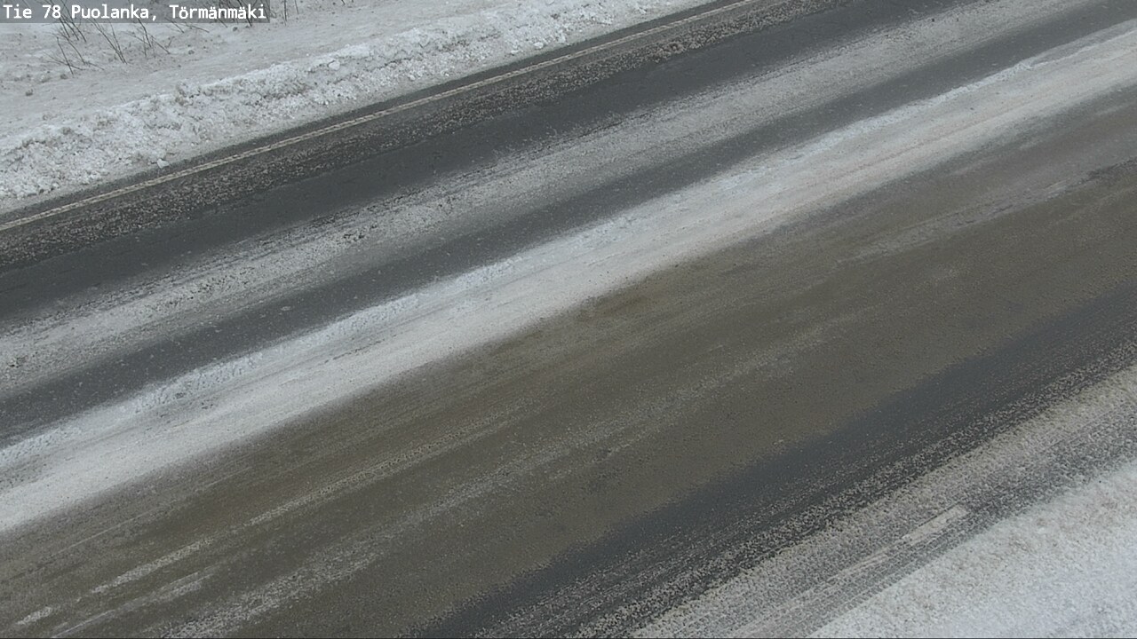 Weather Camera Image Road 78 Puolanka, Törmänmäki, Puolanka, Kainuu