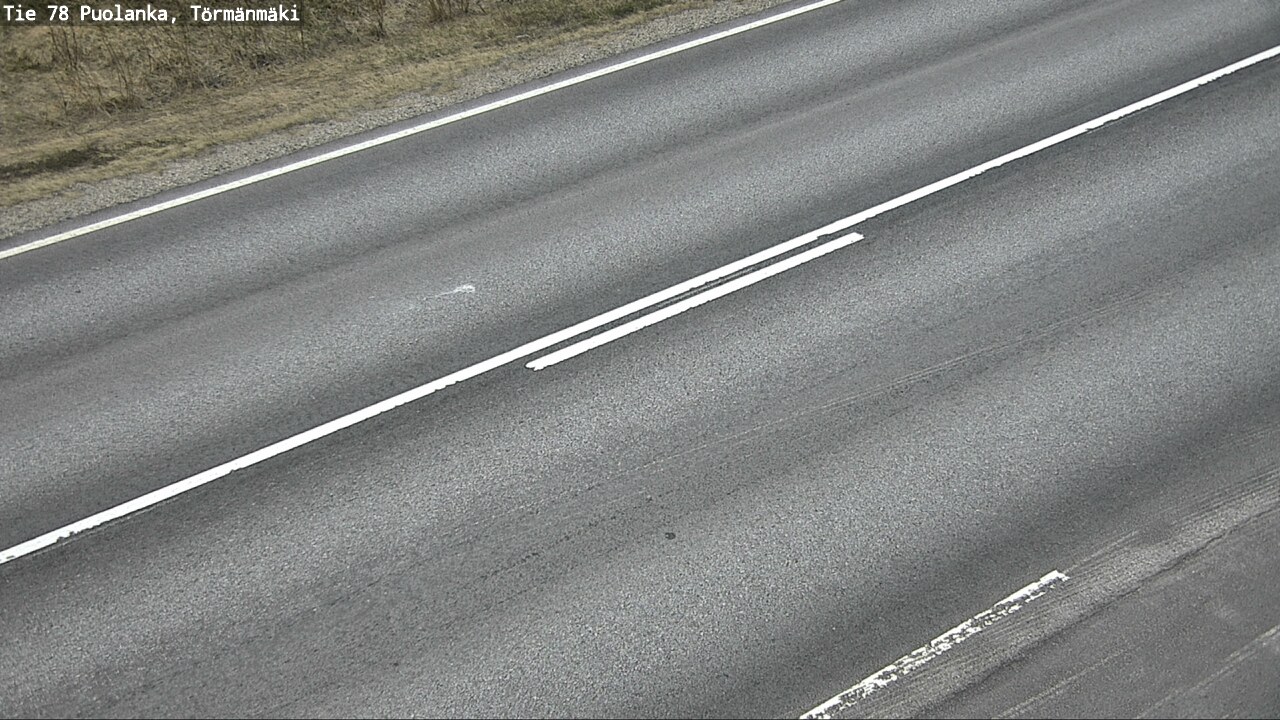Weather Camera Image Road 78 Puolanka, Törmänmäki, Puolanka, Kainuu