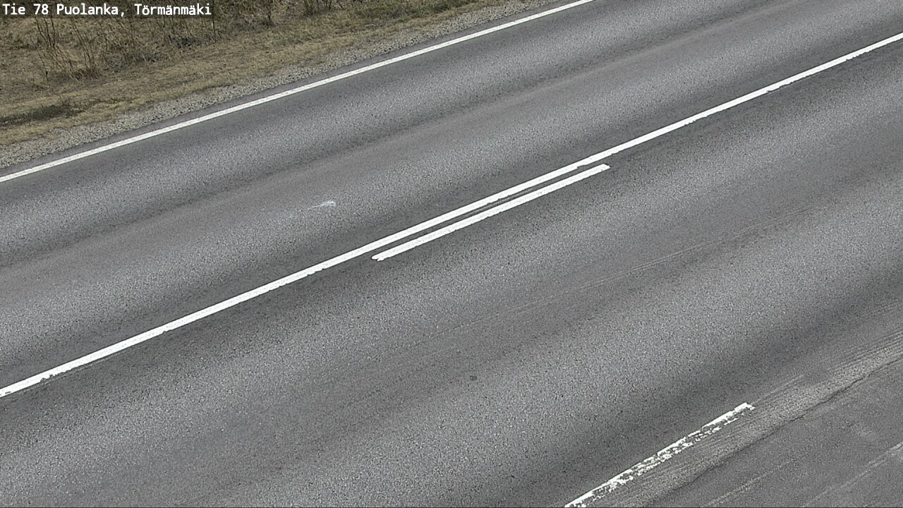 Weather Camera Image Väg 78 Puolango, Törmänmaki, Puolanka, Kainuu