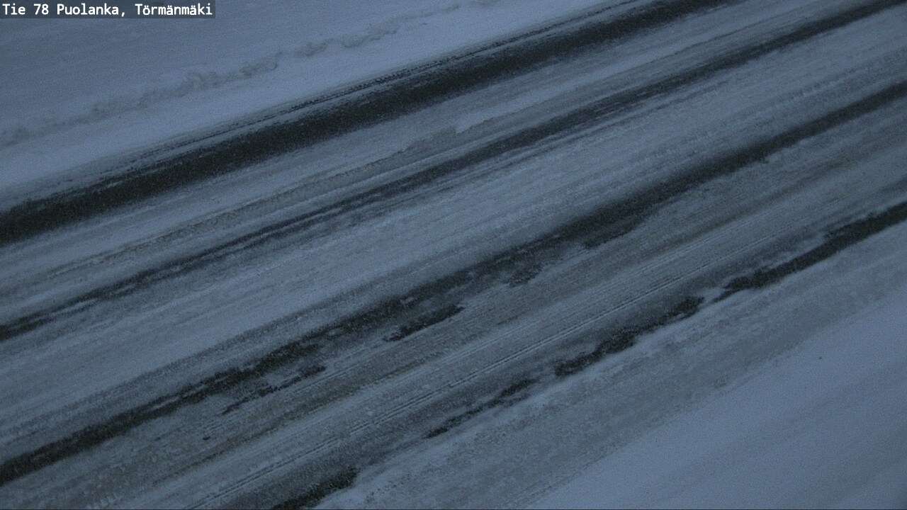 Weather Camera Image Väg 78 Puolango, Törmänmaki, Puolanka, Kainuu