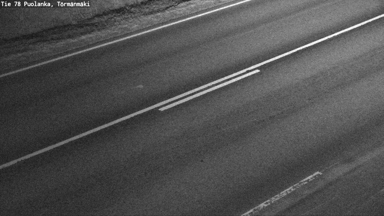 Weather Camera Image Road 78 Puolanka, Törmänmäki, Puolanka, Kainuu