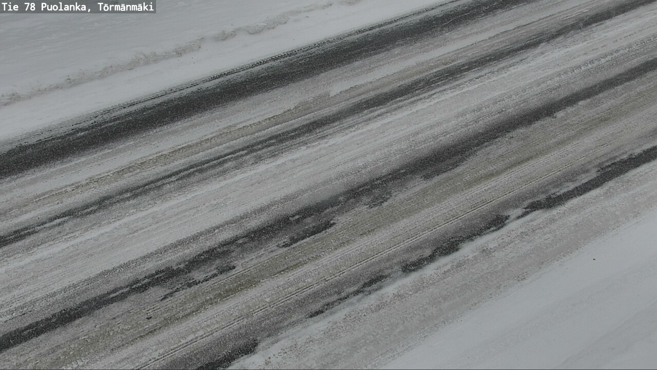 Weather Camera Image Väg 78 Puolango, Törmänmaki, Puolanka, Kainuu