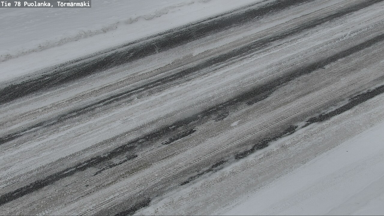 Weather Camera Image Väg 78 Puolango, Törmänmaki, Puolanka, Kainuu