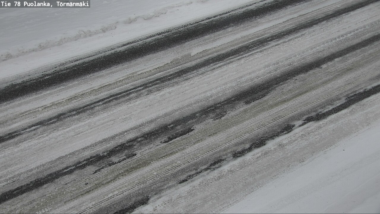 Weather Camera Image Väg 78 Puolango, Törmänmaki, Puolanka, Kainuu