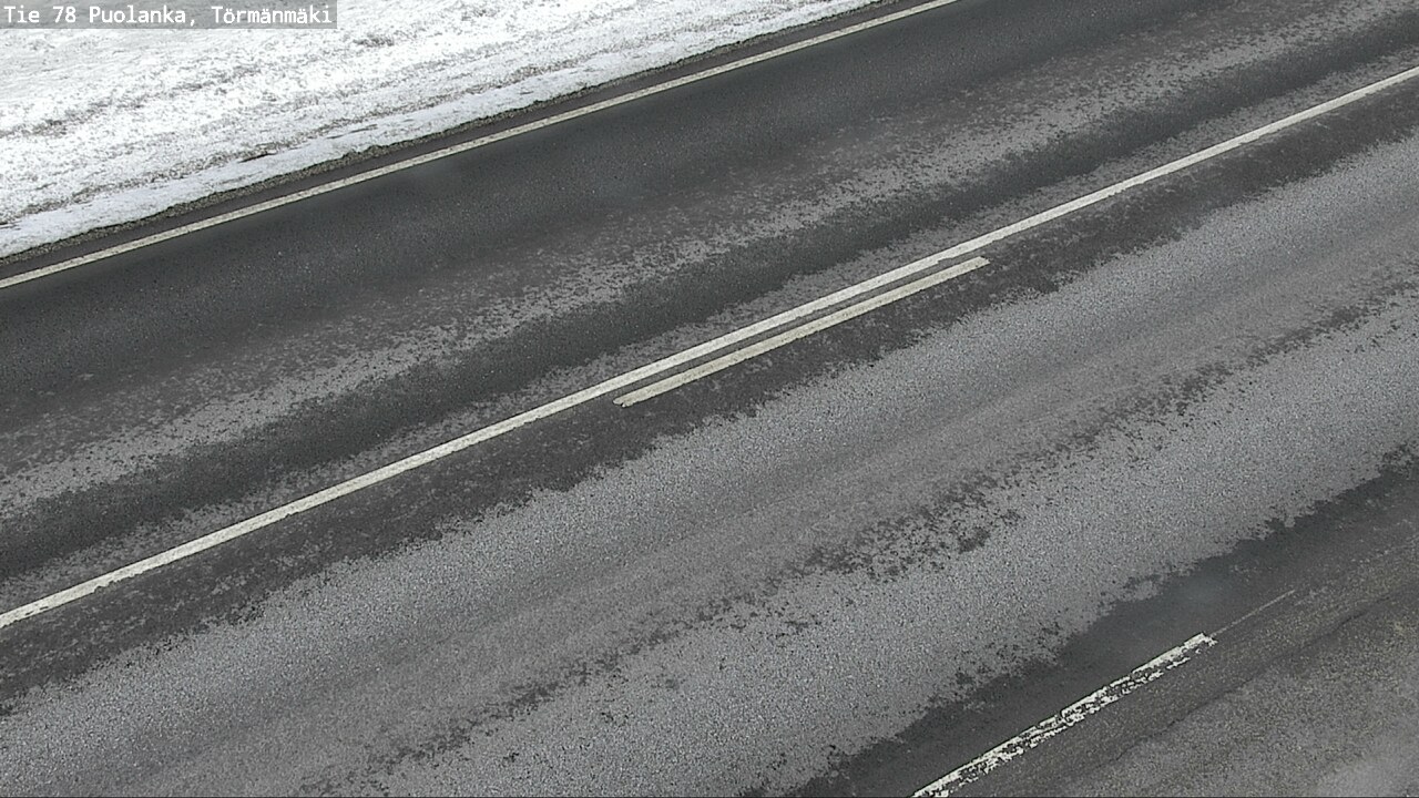 Weather Camera Image Road 78 Puolanka, Törmänmäki, Puolanka, Kainuu