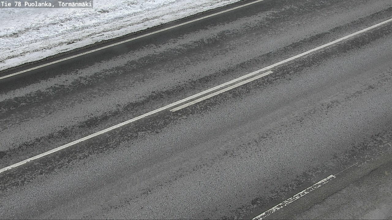 Weather Camera Image Road 78 Puolanka, Törmänmäki, Puolanka, Kainuu