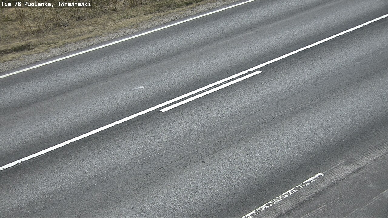 Weather Camera Image Road 78 Puolanka, Törmänmäki, Puolanka, Kainuu