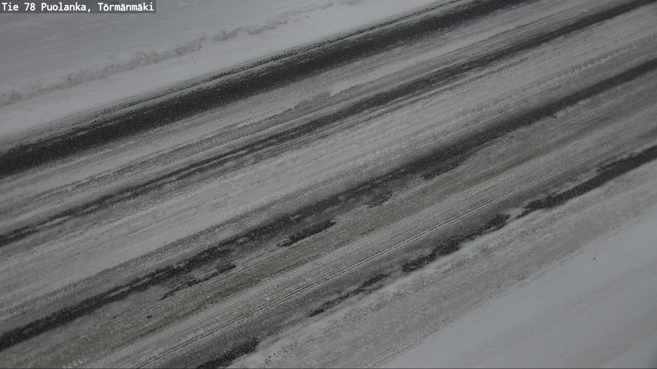 Weather Camera Image Väg 78 Puolango, Törmänmaki, Puolanka, Kainuu
