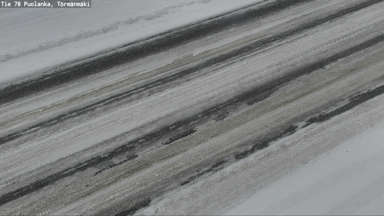 Weather Camera Image Väg 78 Puolango, Törmänmaki, Puolanka, Kainuu