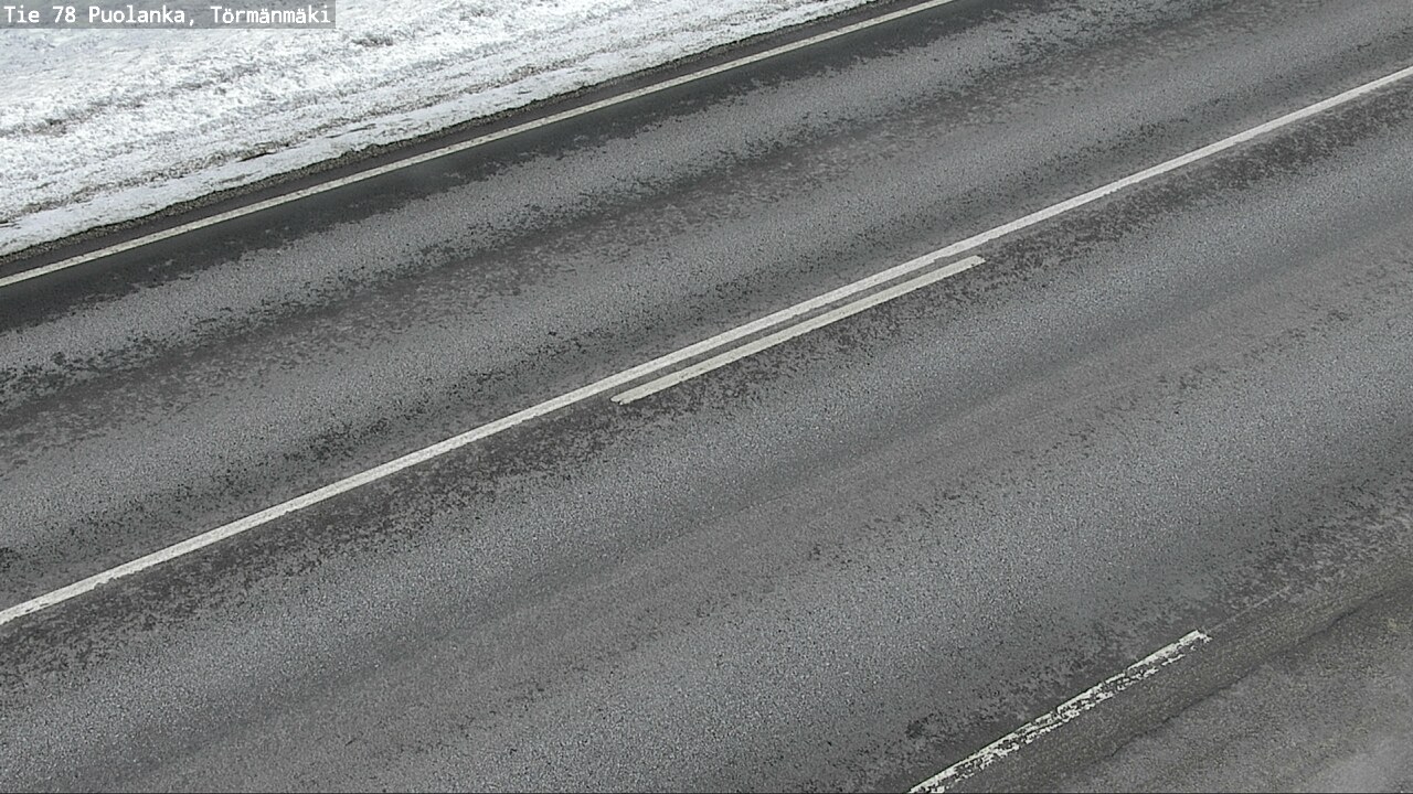 Weather Camera Image Road 78 Puolanka, Törmänmäki, Puolanka, Kainuu