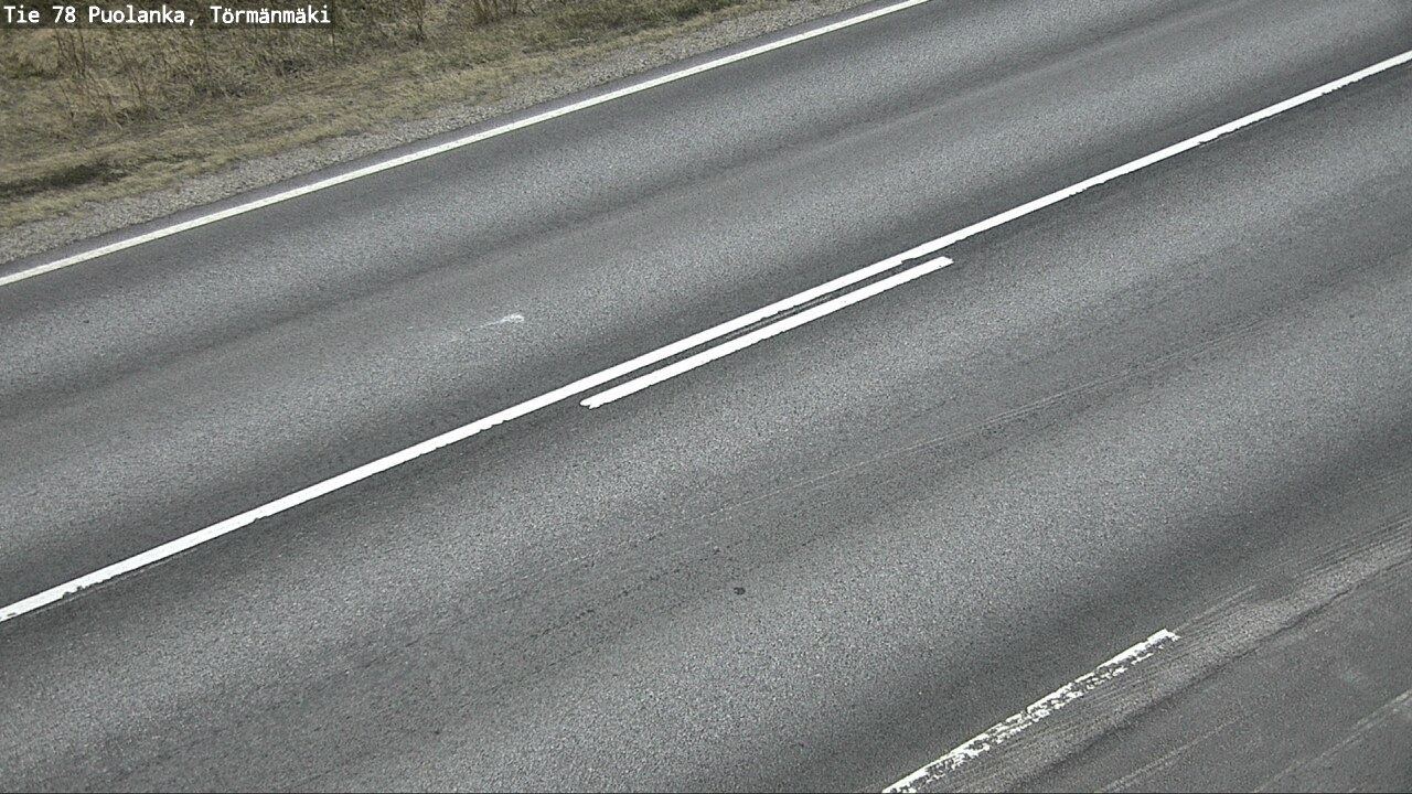 Weather Camera Image Road 78 Puolanka, Törmänmäki, Puolanka, Kainuu