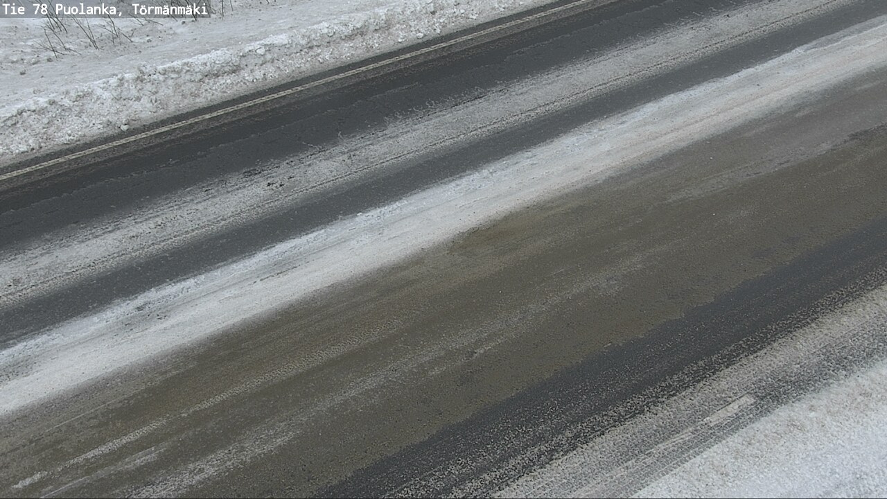 Weather Camera Image Road 78 Puolanka, Törmänmäki, Puolanka, Kainuu