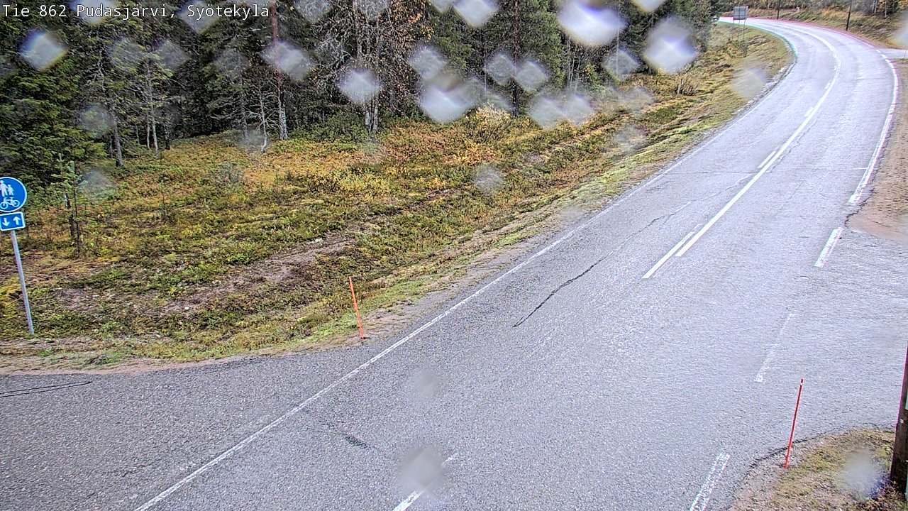 Kelikamerat Kuva Tie 862 Pudasjärvi, Syötekylä, Pudasjärvi, Pohjois-Pohjanmaa
