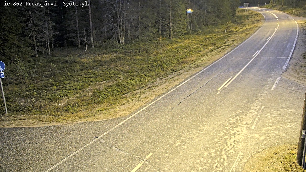 Kelikamerat Kuva Tie 862 Pudasjärvi, Syötekylä, Pudasjärvi, Pohjois-Pohjanmaa