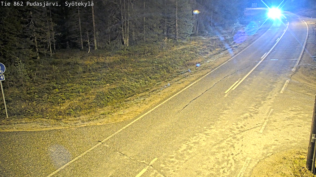 Kelikamerat Kuva Tie 862 Pudasjärvi, Syötekylä, Pudasjärvi, Pohjois-Pohjanmaa