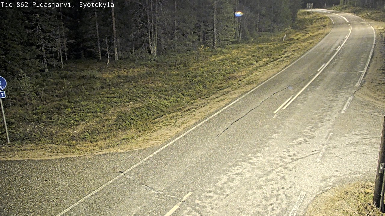 Kelikamerat Kuva Tie 862 Pudasjärvi, Syötekylä, Pudasjärvi, Pohjois-Pohjanmaa