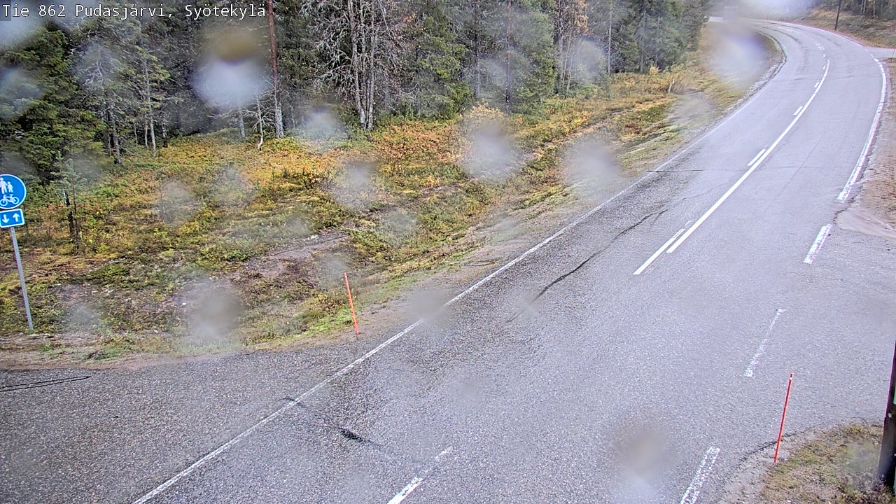 Kelikamerat Kuva Tie 862 Pudasjärvi, Syötekylä, Pudasjärvi, Pohjois-Pohjanmaa
