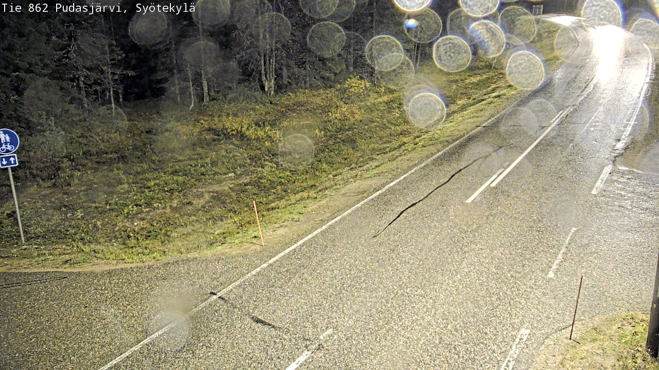 Kelikamerat Kuva Tie 862 Pudasjärvi, Syötekylä, Pudasjärvi, Pohjois-Pohjanmaa