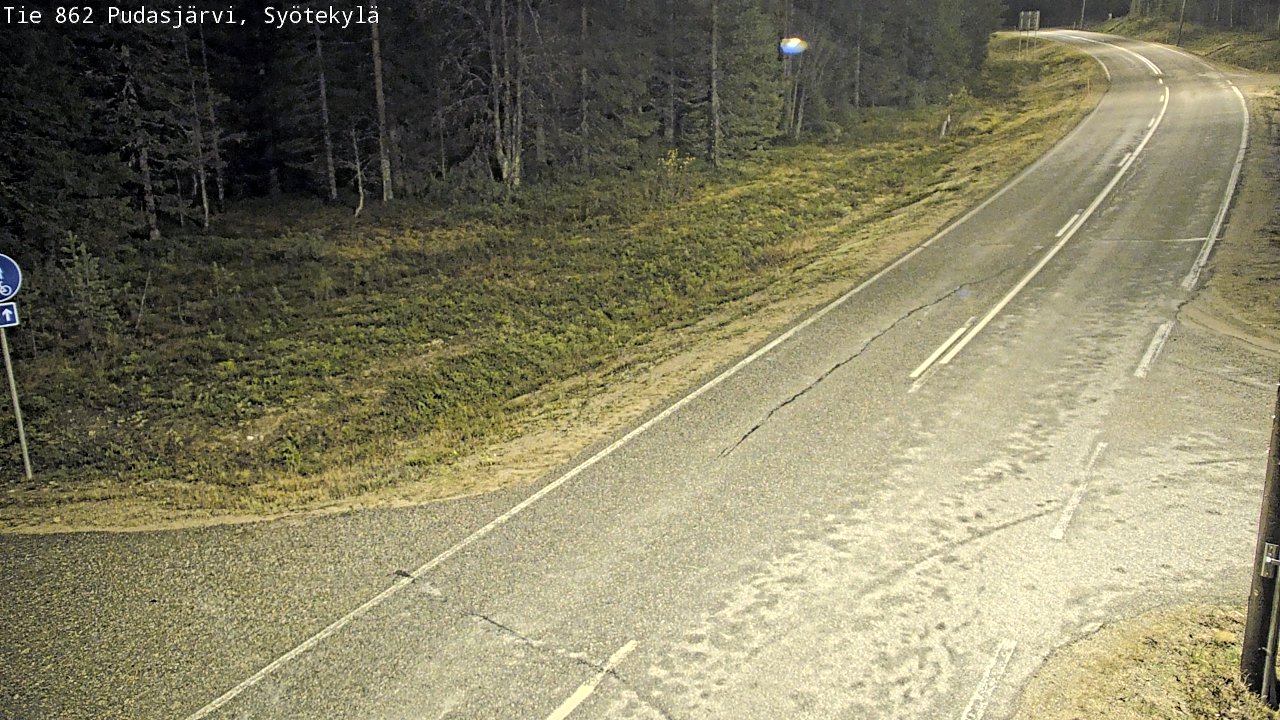 Kelikamerat Kuva Tie 862 Pudasjärvi, Syötekylä, Pudasjärvi, Pohjois-Pohjanmaa