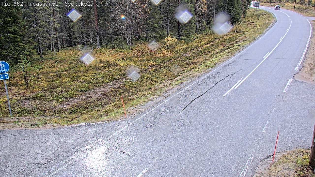 Kelikamerat Kuva Tie 862 Pudasjärvi, Syötekylä, Pudasjärvi, Pohjois-Pohjanmaa