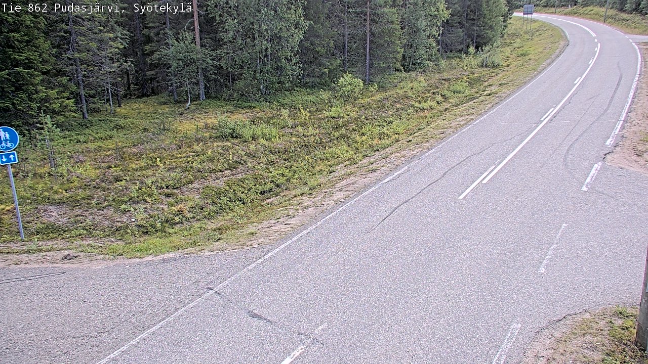 Kelikamerat Kuva Tie 862 Pudasjärvi, Syötekylä, Pudasjärvi, Pohjois-Pohjanmaa