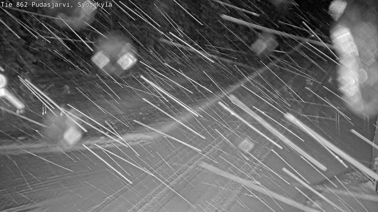 Kelikamerat Kuva Tie 862 Pudasjärvi, Syötekylä, Pudasjärvi, Pohjois-Pohjanmaa