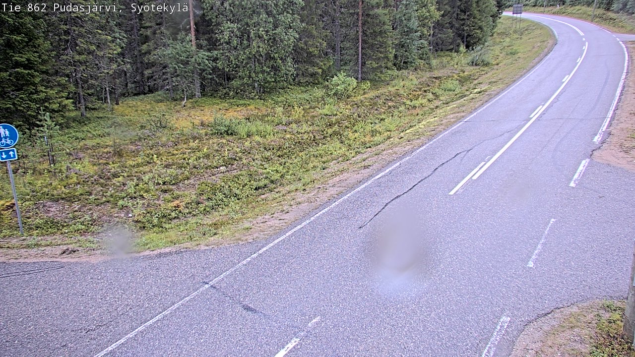 Kelikamerat Kuva Tie 862 Pudasjärvi, Syötekylä, Pudasjärvi, Pohjois-Pohjanmaa