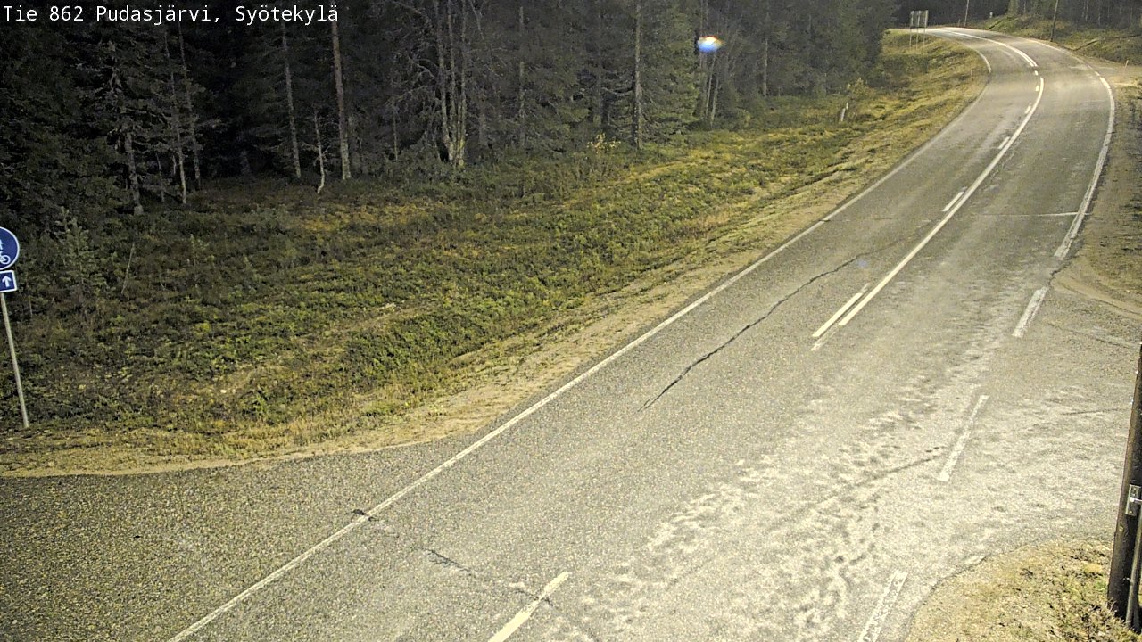 Kelikamerat Kuva Tie 862 Pudasjärvi, Syötekylä, Pudasjärvi, Pohjois-Pohjanmaa