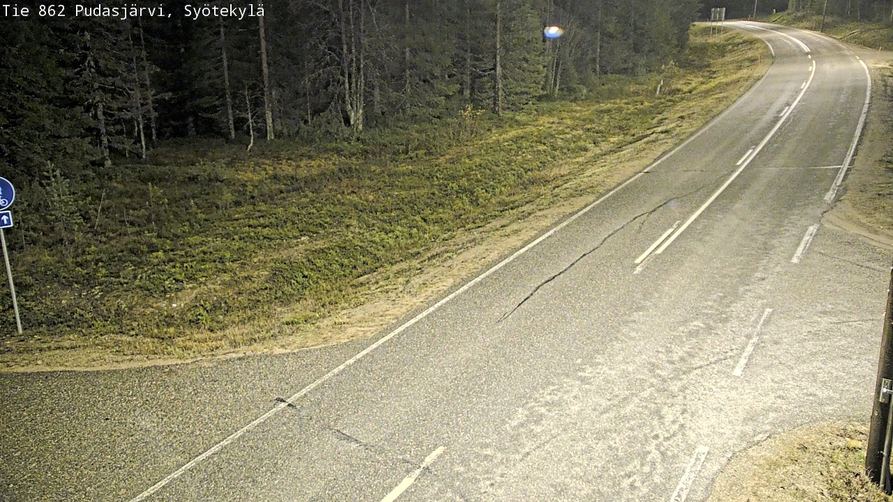 Kelikamerat Kuva Tie 862 Pudasjärvi, Syötekylä, Pudasjärvi, Pohjois-Pohjanmaa