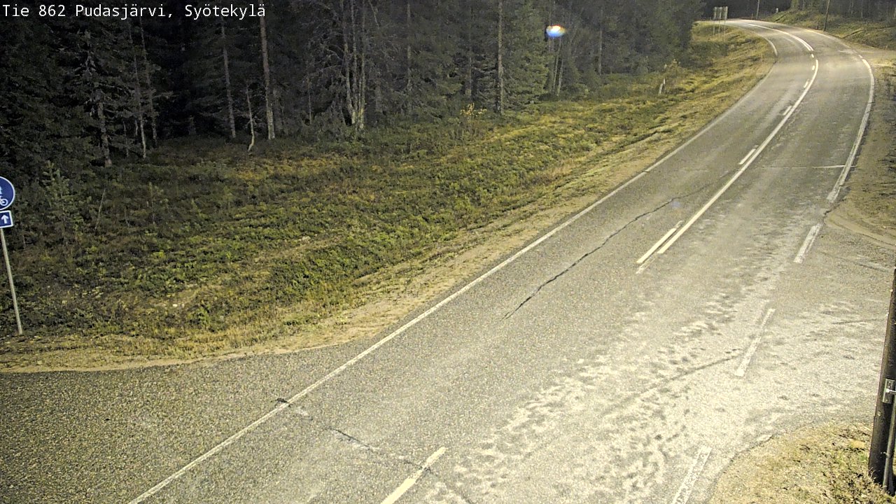 Kelikamerat Kuva Tie 862 Pudasjärvi, Syötekylä, Pudasjärvi, Pohjois-Pohjanmaa