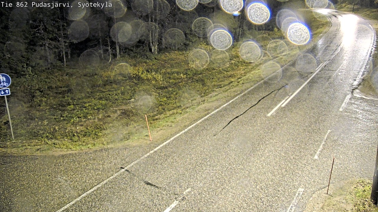 Kelikamerat Kuva Tie 862 Pudasjärvi, Syötekylä, Pudasjärvi, Pohjois-Pohjanmaa