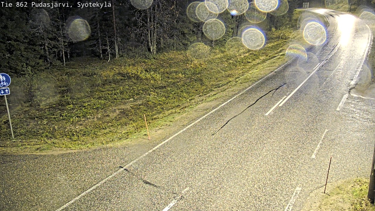 Kelikamerat Kuva Tie 862 Pudasjärvi, Syötekylä, Pudasjärvi, Pohjois-Pohjanmaa