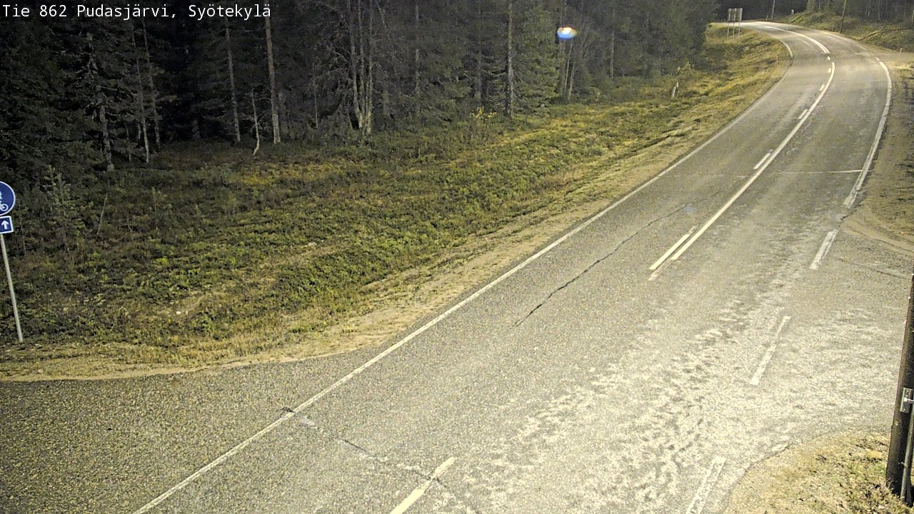 Kelikamerat Kuva Tie 862 Pudasjärvi, Syötekylä, Pudasjärvi, Pohjois-Pohjanmaa