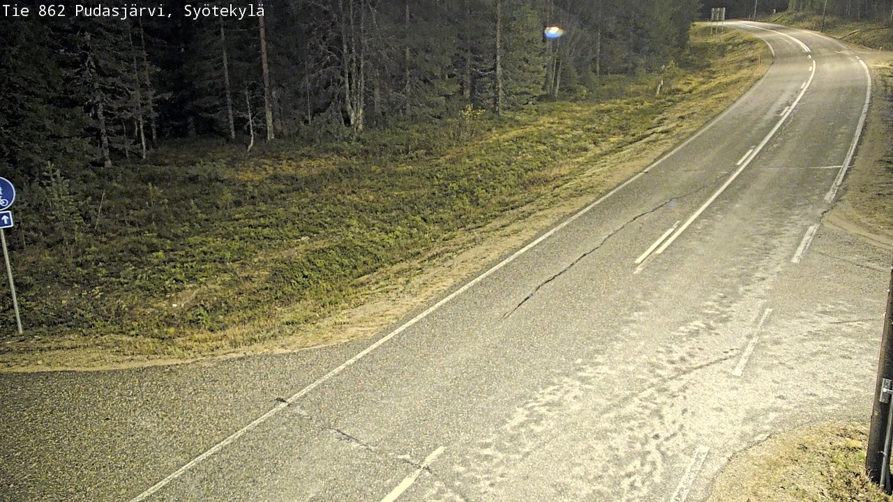 Kelikamerat Kuva Tie 862 Pudasjärvi, Syötekylä, Pudasjärvi, Pohjois-Pohjanmaa
