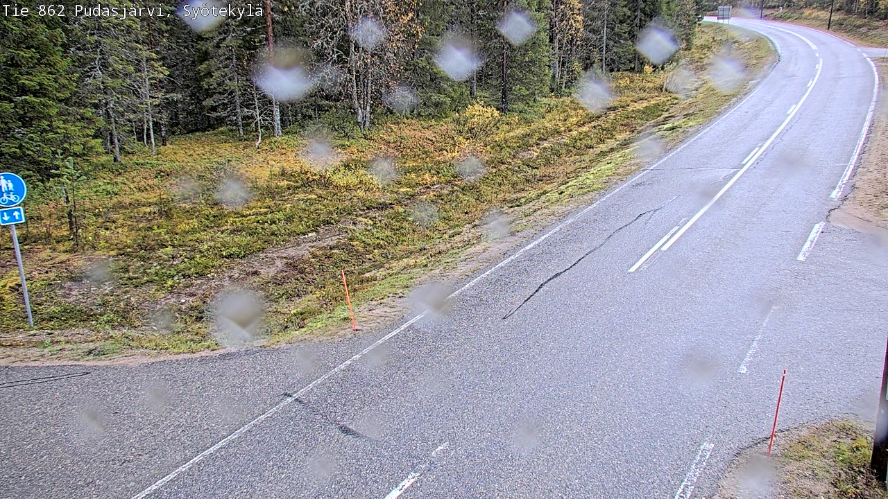 Kelikamerat Kuva Tie 862 Pudasjärvi, Syötekylä, Pudasjärvi, Pohjois-Pohjanmaa