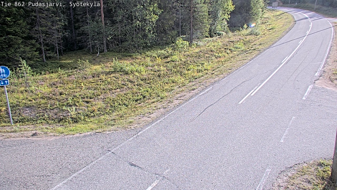 Kelikamerat Kuva Tie 862 Pudasjärvi, Syötekylä, Pudasjärvi, Pohjois-Pohjanmaa
