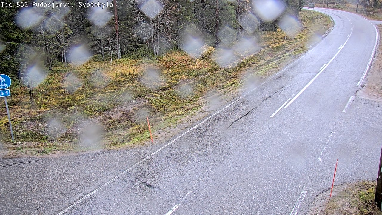 Kelikamerat Kuva Tie 862 Pudasjärvi, Syötekylä, Pudasjärvi, Pohjois-Pohjanmaa