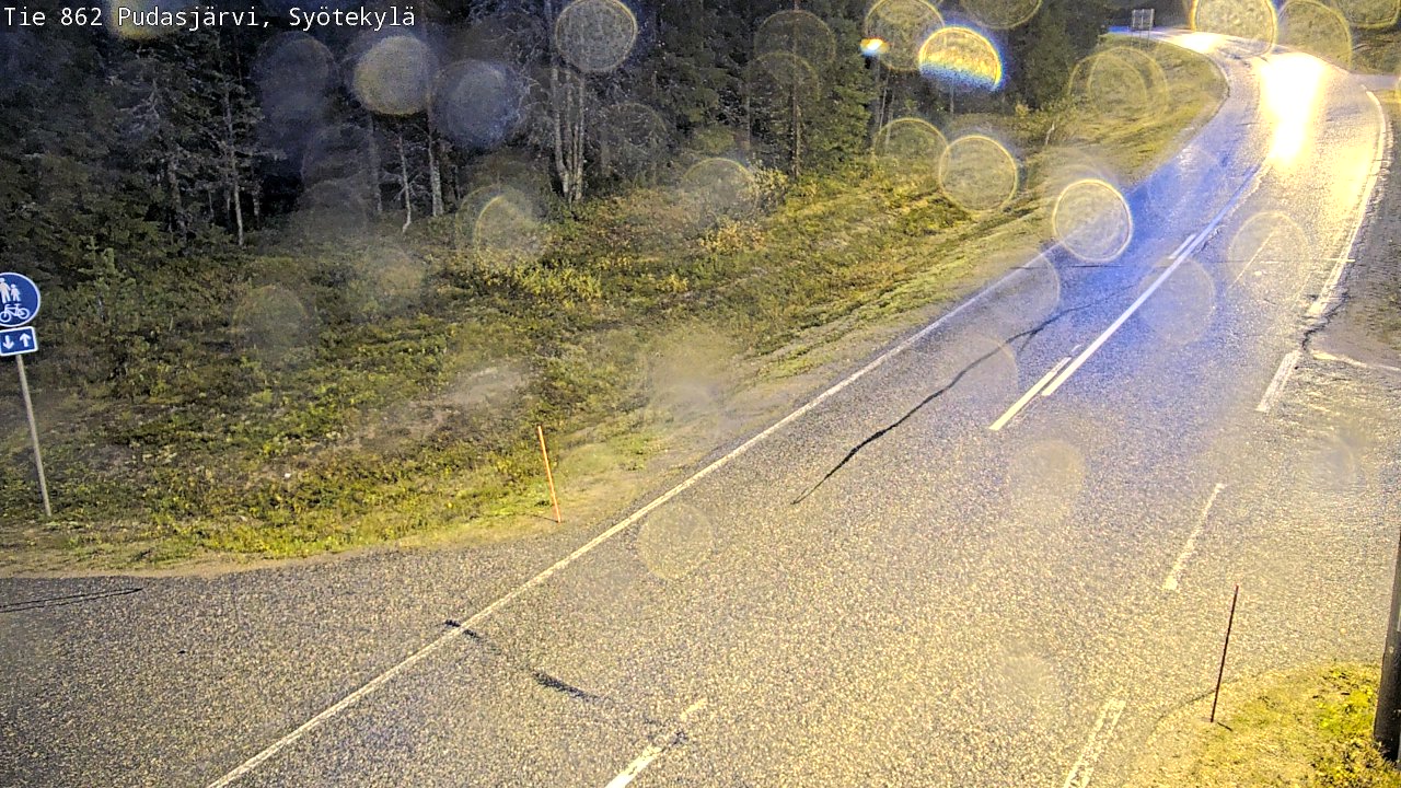 Kelikamerat Kuva Tie 862 Pudasjärvi, Syötekylä, Pudasjärvi, Pohjois-Pohjanmaa