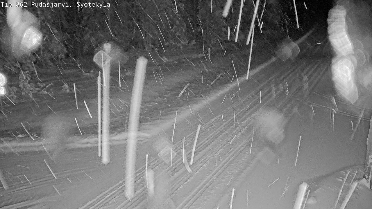 Kelikamerat Kuva Tie 862 Pudasjärvi, Syötekylä, Pudasjärvi, Pohjois-Pohjanmaa