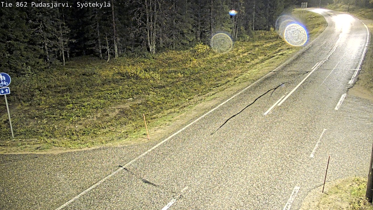 Kelikamerat Kuva Tie 862 Pudasjärvi, Syötekylä, Pudasjärvi, Pohjois-Pohjanmaa