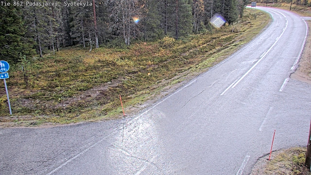 Kelikamerat Kuva Tie 862 Pudasjärvi, Syötekylä, Pudasjärvi, Pohjois-Pohjanmaa