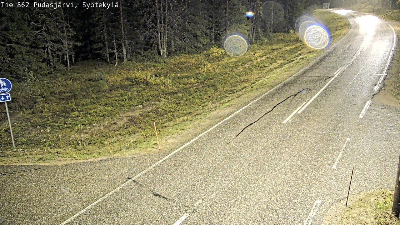 Kelikamerat Kuva Tie 862 Pudasjärvi, Syötekylä, Pudasjärvi, Pohjois-Pohjanmaa