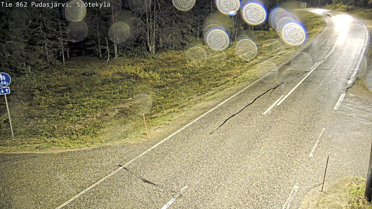 Kelikamerat Kuva Tie 862 Pudasjärvi, Syötekylä, Pudasjärvi, Pohjois-Pohjanmaa